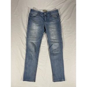 Democracy Jeans Womens 6 Ab Solution Skinny Jegging Light Wash